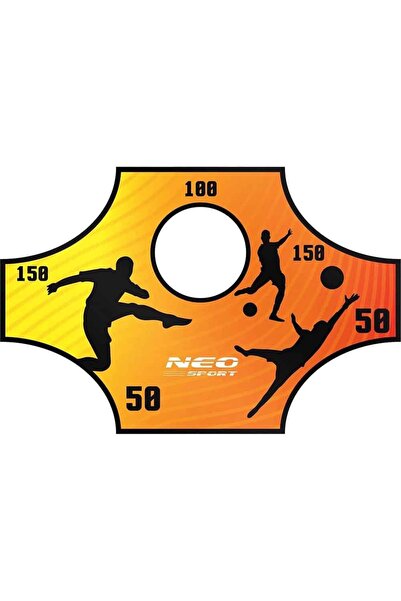 Neo-Sport Covoras tinta pentru poarta de fotbal cu puncte, cu imprimare de in...