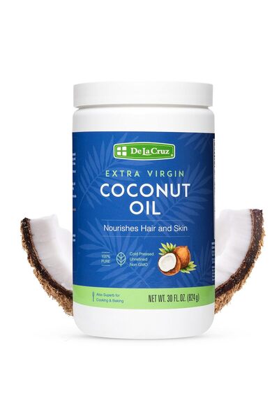 De La Cruz Extra Virgin Coconut Oil 30 Oz.