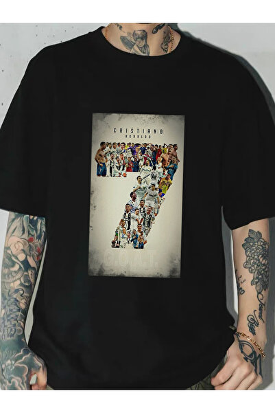 SAUDI Men and Women's 100% Cotton T-Shirt - Oversized Crew Neck Short Sleeve ...