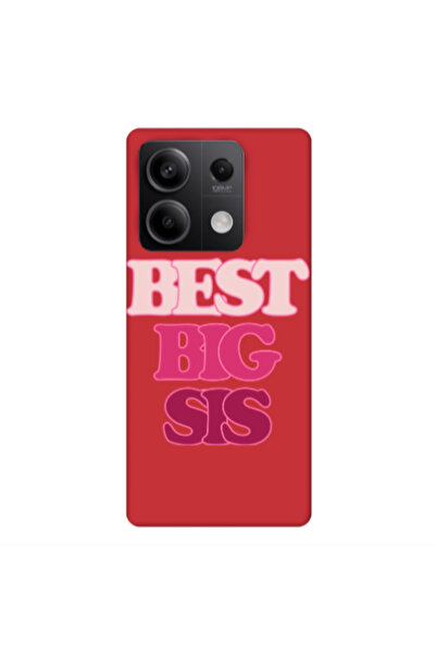Other Xiaomi Redmi Note 13 5G Be Creative Red Colored Silicone TPU Θήκη