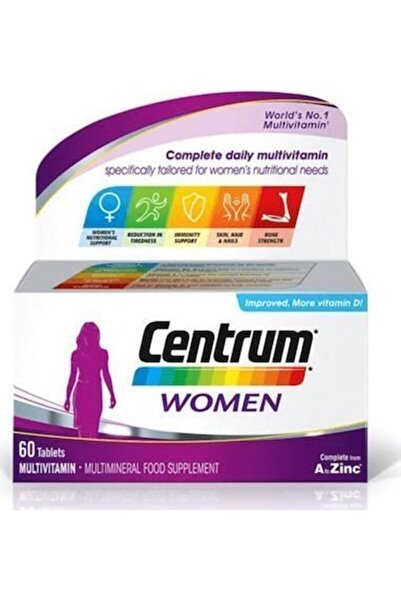 Centrum Women Complete form A to Zinc Πολυβιταμίνη που Καλύπτει τις Διατροφικ...