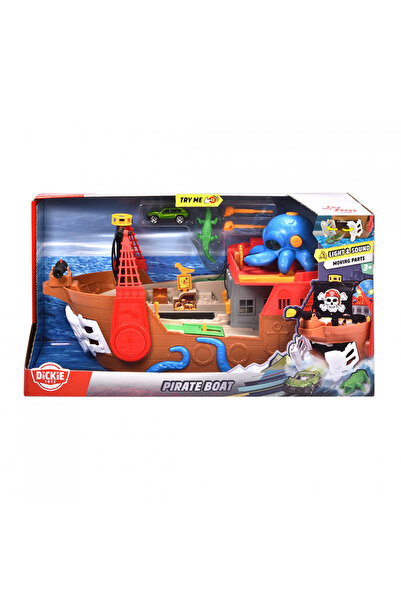 Dickie Toys Navă de pirați, cu lumini și sunete, 3 ani+