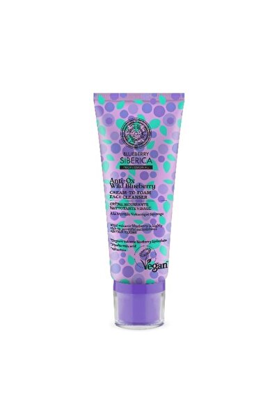 Natura Siberica Anti-OX Wild Blueberry Cream-to-Foam Face Cleanser Αφρός Καθα...