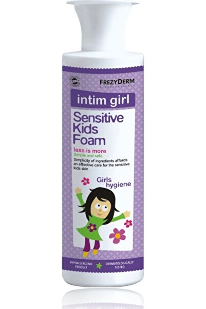 Frezyderm Sensitive Kids Intim Girl Foam Αφρός Καθαρισμού για την Καθημερινή ...