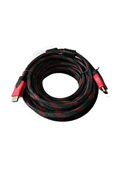 OEM Cablu HDMI tată - HDMI tată, 5 m, Negru/Roșu