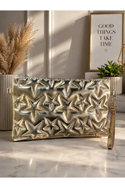 Yıldız Desen Clutch