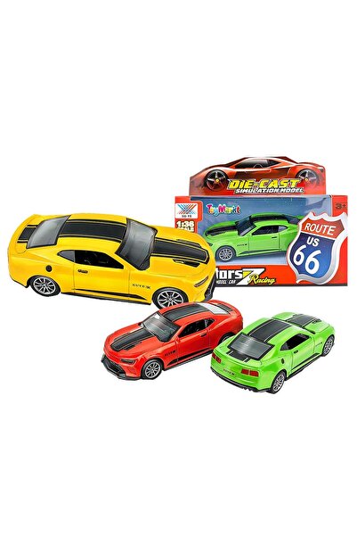 ToyMarkt Μεταλλικό Αυτοκινητάκι Pull Back Route 66 15x12x6εκ. 902336