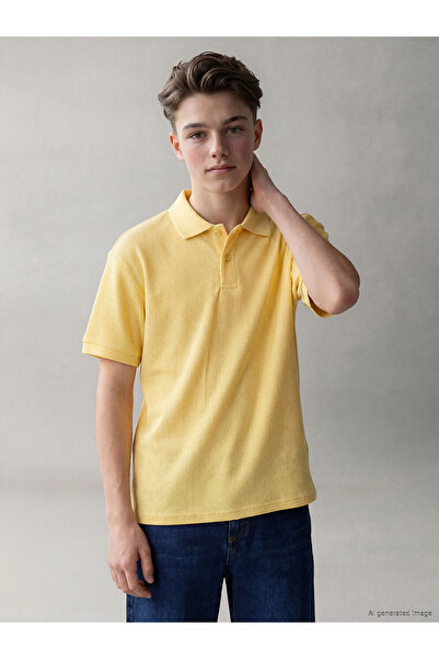 LC Waikiki تي شيرت للأولاد من Peak New Season Polo Neck
