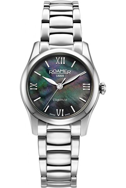 Roamer Ceas de damă 974847 41 80 20 — argintiu, clasic, potrivit pentru înot.