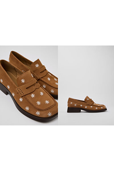 CAMPER Donna Kadın Kahverengi Babet K201937-001
