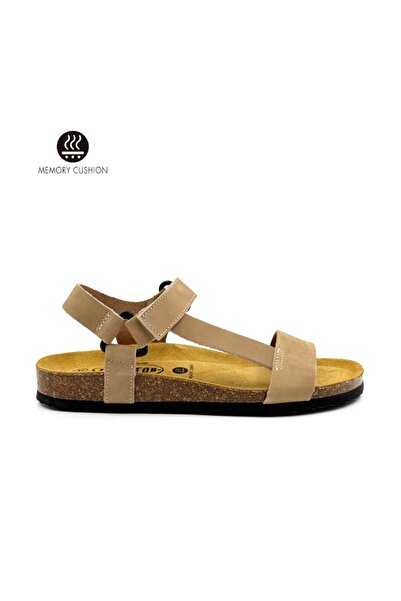 PLAKTON 186127 Nobuck Taupe
