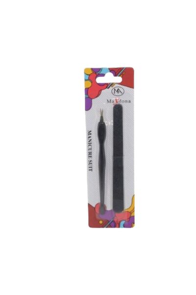 MAXDONA Cuticle Cleaner Around Nails and Wooden File