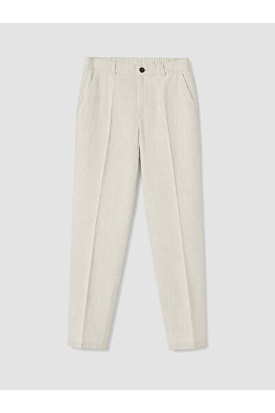 LC Waikiki Peak New Season Regular Fit Linen Look Men's Trousers