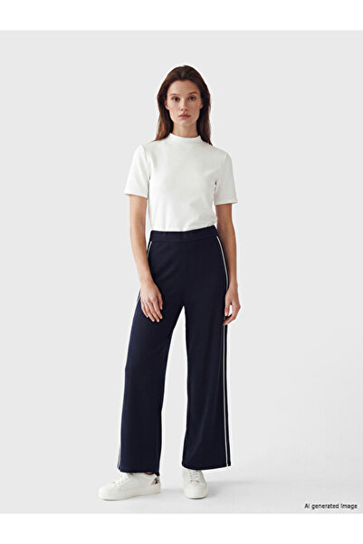 LC Waikiki Rmz Gi̇yi̇m Farkiyla Striped Soft Touch Women's Sweatpants