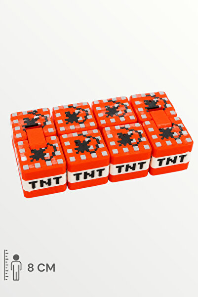 Artivo Minecraft T N T Katlaç Sonsuz Katlanabilir Stres Küpü infinity Cube Ka...