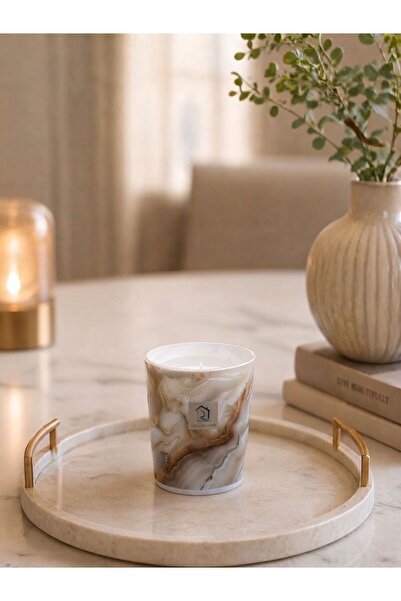 sahal aloula Premium Scented Candle with Fresh Fragrance - 1000g + Secure Pac...