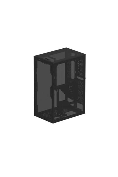 SSUPD Meshroom S V2 Θήκη Υπολογιστή, Χωρίς PCIe, Πάνελ Λεπτού Πλέγματος (Μαύρο)
