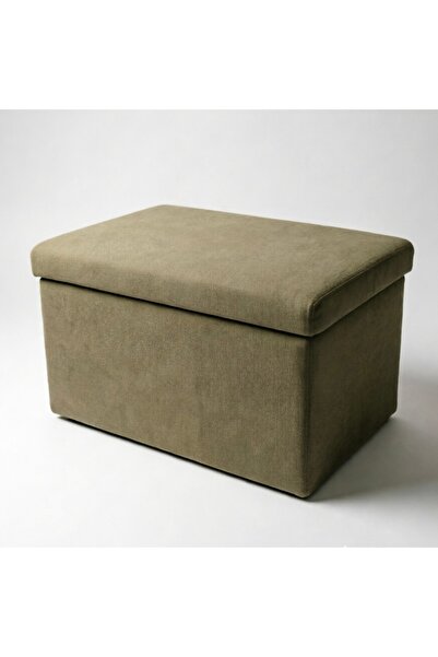 Bleco Multifunctional Fabric Foldable Storage Ottoman, Household Sitting Shoe...