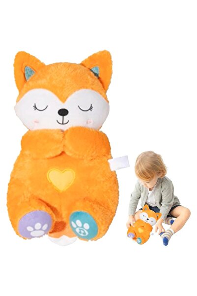 Funny Party Shop Jucarie plus Vulpe cu Lumina de Veghe si Sunete Relaxante, m...