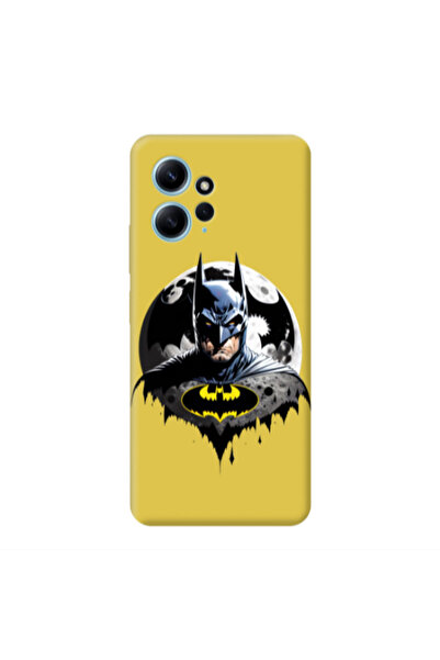 Other Xiaomi Redmi Note 12 4G Batman 3 Yellow Colored Silicone TPU Θήκη