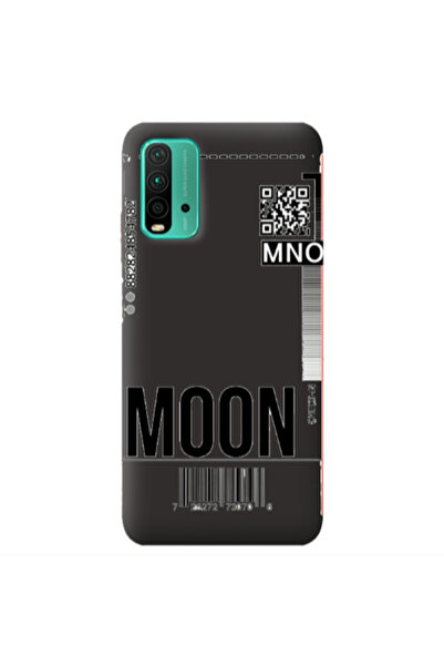 Other Xiaomi Poco M3 A ticket to the moon Black Colored Silicone TPU Θήκη