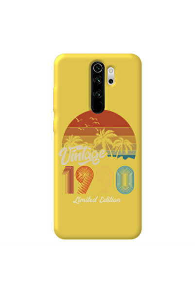 Other Xiaomi Redmi Note 8 Pro Vintage Yellow Colored Silicone TPU Θήκη