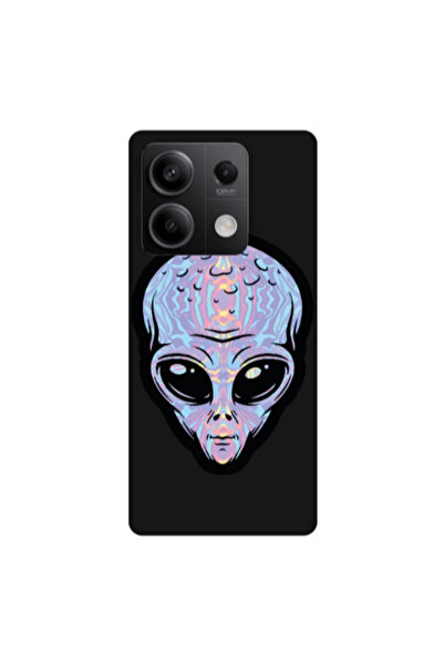 Other Xiaomi Redmi Note 13Pro 5G Alien Black Colored Silicone TPU Θήκη