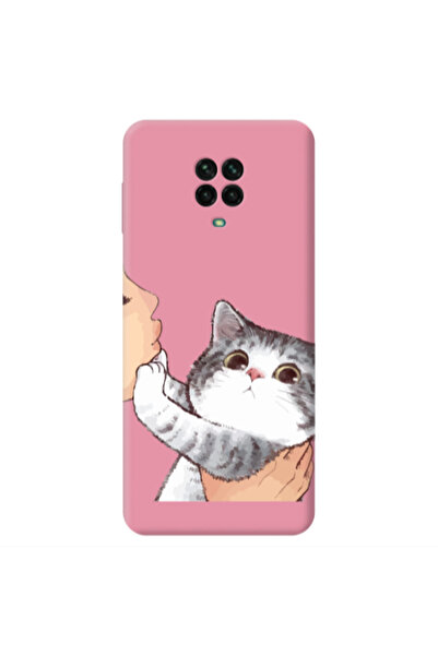 Other Xiaomi Redmi Note 9 Pro No Kiss Pink Colored Silicone TPU Θήκη