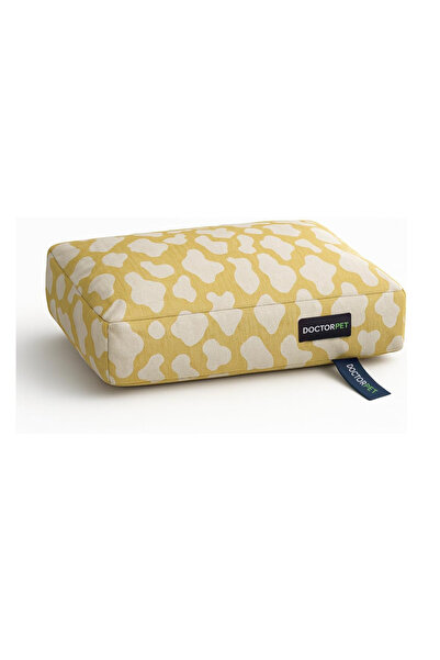 Doctor Pet Cozy Pet Mattress Medium - Yellow - Soft & Durable Washable Dog & ...