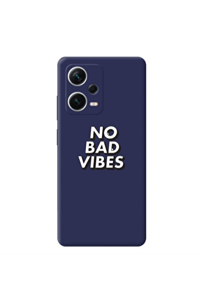 Other Xiaomi Poco X5 No bad vibes Dark blue Colored Silicone TPU Θήκη