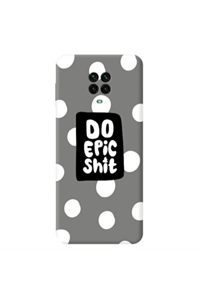 Other Xiaomi Redmi Note 9 Pro Do Epic Shit Grey Colored Silicone TPU Θήκη