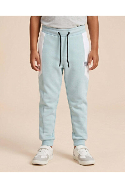REDTAG Boys Baby Blue Active Track Pants