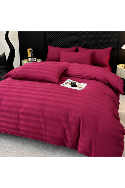 Lenjeria Pufoasa Damask Deluxe Luxury Duvet Cover Set 100% Premium Cotton , 6...