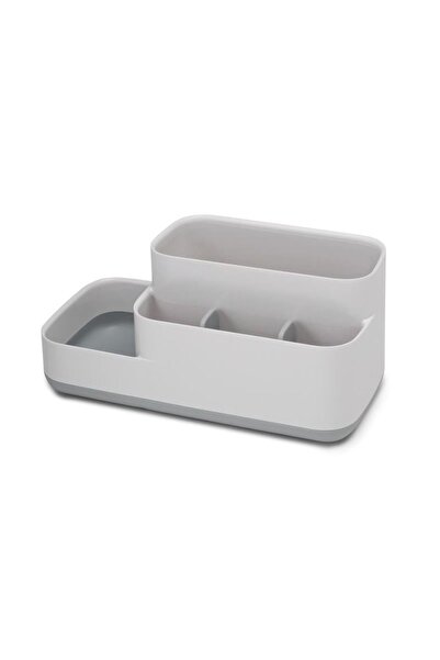 Joseph Joseph Organizator Accesorii Baie Easy-Store Gri/Alb H11.6 x W24.9 x D...