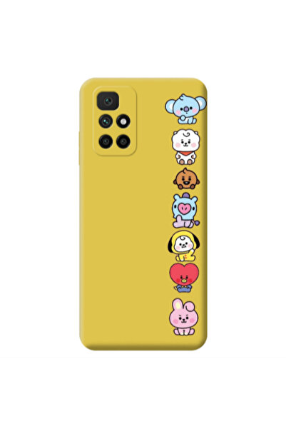 Other Xiaomi Redmi 10 2022 Lovely animals Yellow Colored Silicone TPU Θήκη
