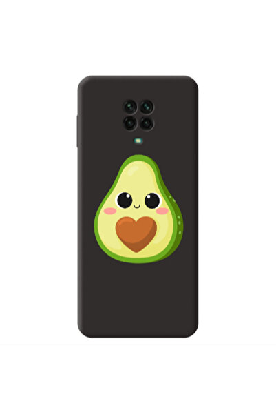 Other Xiaomi Redmi Note 9 Pro Baby avocado Black Colored Silicone TPU Θήκη