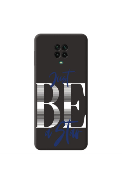 Other Xiaomi Redmi Note 9 Pro Just Be a Star Black Colored Silicone TPU Θήκη