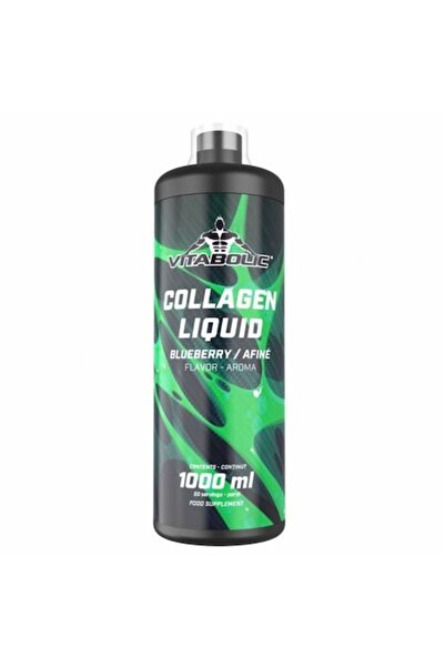 Vitabolic Colagen lichid 1L, aromă de afine, 35000 mg colagen la 100 ml, pent...