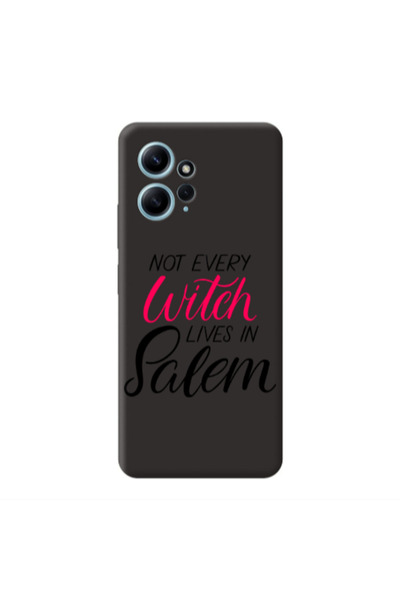 Other Xiaomi Redmi Note 12 4G Not every witch lives in salem Black Colored Si...