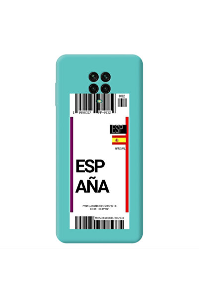 Other Xiaomi Redmi Note 9 Pro Espana Arrival Turquoise Colored Silicone TPU Θήκη