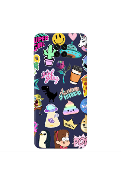 Other Xiaomi Redmi Note 9 Pro Cartoon queen Dark blue Colored Silicone TPU Θήκη
