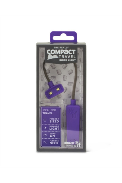 İF The Really Compact Book Reading Lamp Purple 39704