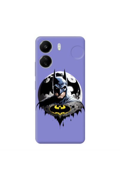 Other Xiaomi Redmi 13C Batman 3 Purple Colored Silicone TPU Θήκη