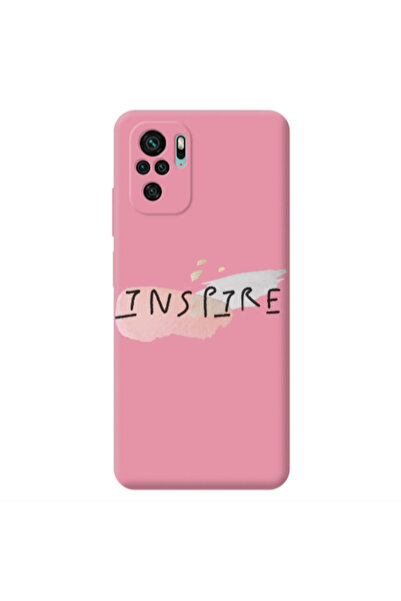 Other Xiaomi Redmi Note 10S Inspire Pink Colored Silicone TPU Θήκη
