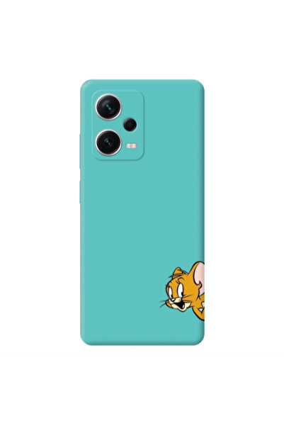 Other Xiaomi Poco X5 Jerry 2 Turquoise Colored Silicone TPU Θήκη