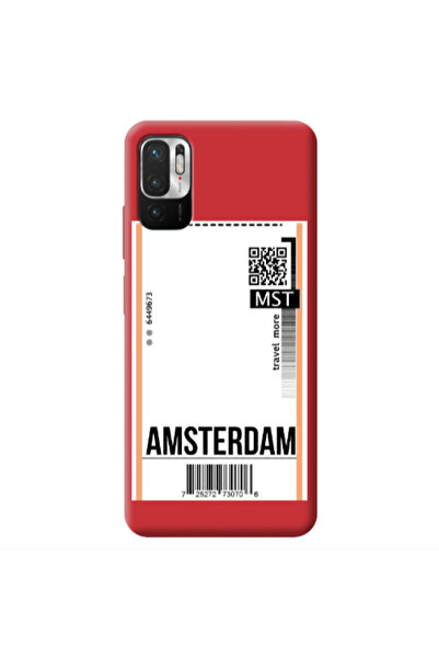 Other Xiaomi Redmi Note 10 Pro 5G Amsterdam Travel More Red Colored Silicone ...