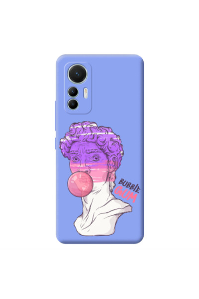 Other Xiaomi Mi 12 Lite Pin Bubble Light Purple Colored Silicone TPU Θήκη