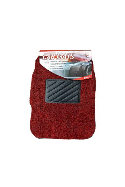 Tradesor Πατάκια αυτοκινήτου - 4pcs - QS-01 - 122377 - Red