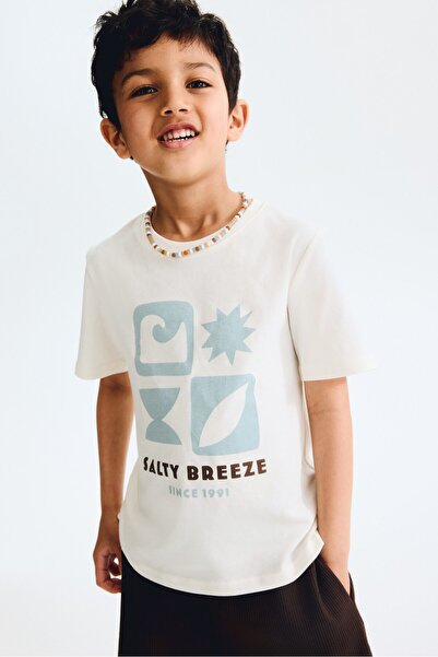 H&M Baskılı Tişört