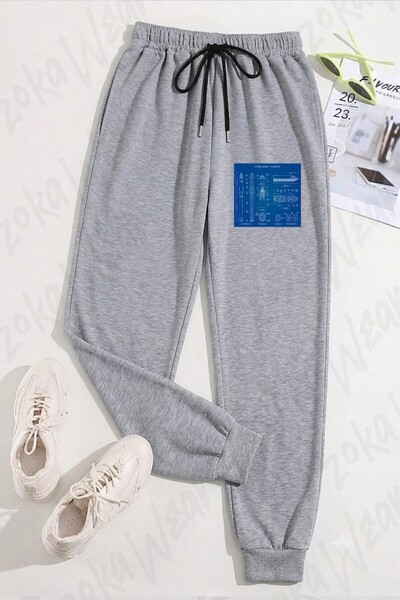 ZOKAWEAR Unisex Spacex Super Heavy Printed Sweatpants